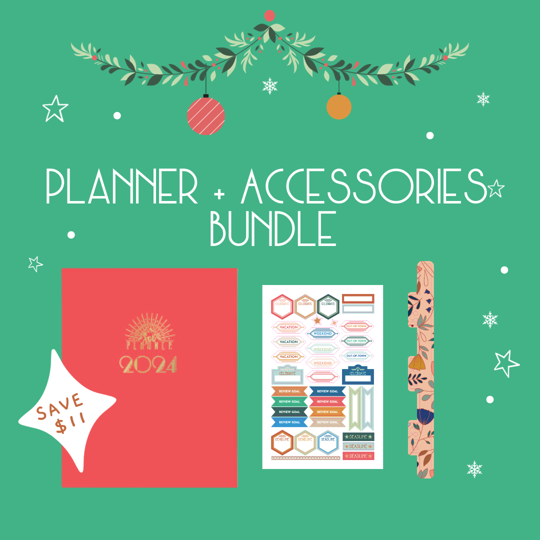 BUNDLE PLANNER & ACCESSORIES Sol Planner